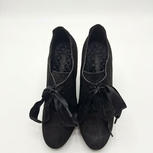 Nine West Black Lace-Up Boots for Women